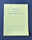 Questions & the Ingathering of Israel * c.1927 House of David * Benton Harbor MI — photo 1