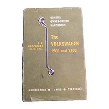 Volkswagen 1200 and 1300 Odhams Workshop Manual First Edition 1967