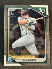 2024 Bowman Chrome 1st PROSPECT ROOKIE Ryan Lasko, Item 6