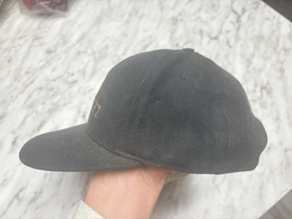 Chapéu de golfe vintage TaylorMade alça preta tampa traseira anos 90 TI bolha 2 promoção golfe - Imagem 2 de 4