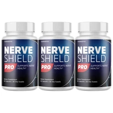 Nerve Shield Pro Advanced Formula for Neuropathy- 3 Bottles Official
