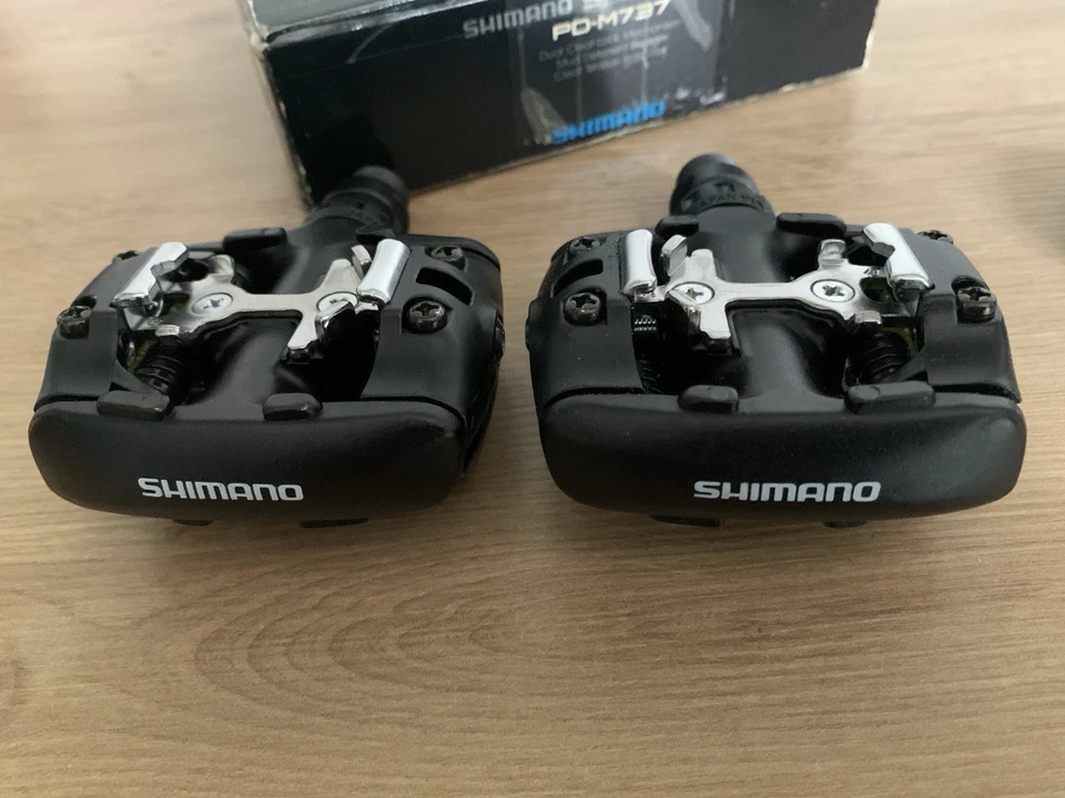 Pedales shimano XTR Pd M737 neuf nos - Imagen 2 de 4
