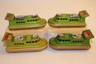 Four (4) Vintage 1972 Matchbox Lesney Superfast Rescue Hovercraft #72 & 2