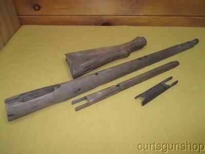 Unissued Ishapore Lee Enfield Wood Rifle Stock Set Unfinished (B)