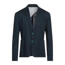Neill Katter Men's Italian Suit Jacket Midnight Blue Size 40 US /50 Italy Blazer