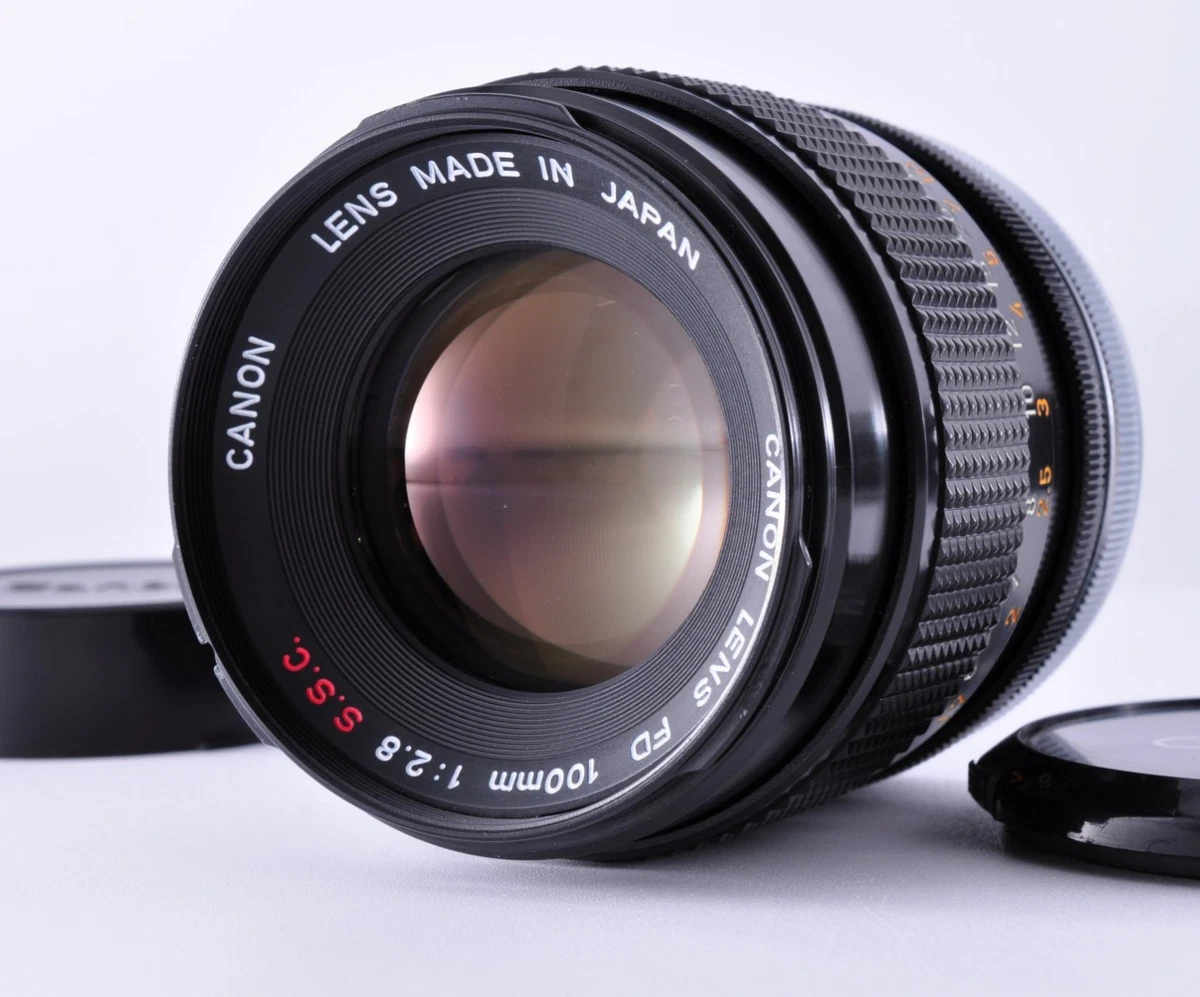 Canon FD f/2.8 Camera Lenses 100mm Focal for sale | eBay