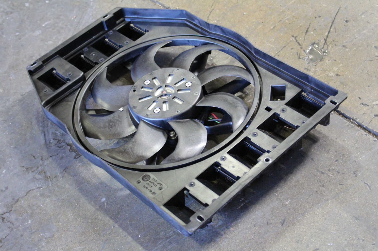 Ferrari 296 GTB Right Cooling fan motor P/N 938570