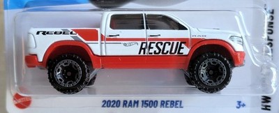 2025 Hot Wheels 2020 RAM 1500 Rebel 39/250 HW First Response 3/5 Mattel New