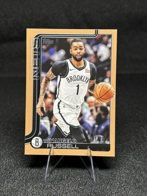 2025 Topps D Angelo Russell Gold /2025