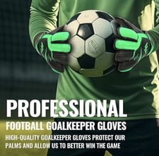 Malker Goalkeeper Gloves Soccer Goalie Gloves Anti Slip For Kids Youth Adults