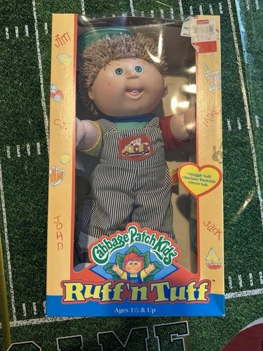 Vintage Cabbage Patch Kids - Ruff ‘n Tuff - Bailey Burton Boy Doll - With Box