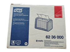 Tork Xpressnap Tabletop Restaurant Red Napkin Dispenser