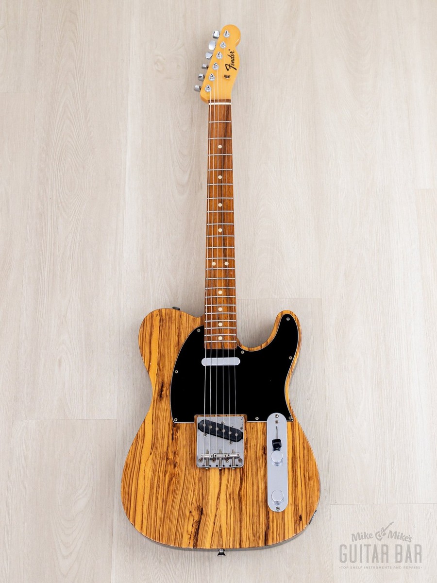 2007 Fender Telecaster TL-Zebra Zebrawood + Mahogany w/ USA