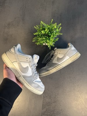 Nike Dunk Low - Grau-Weiß - 36 - Guter Zustand 