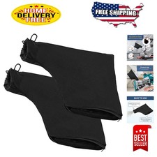 Miter Saw Dust Bag for 255, 2 Pack Dust Collector Bags with Zipper and Wired Adj
