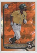 2022 Bowman Sapphire Edition Chrome Prospects Orange 26/50 Pedro Pineda 0wz