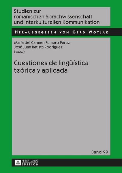 Cuestiones De LingüíStica TeóRica Y Aplicada José Juan Batista-image