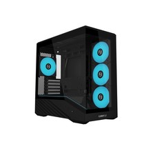 Lian Li Vector V100 MINI Micro Form Factor Compact PC Case -Black V100RMIX  ...