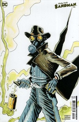 Wesley Dodds: The Sandman #4B VF/NM; DC | Jeff Lemire Variant - w/Bag+Board
