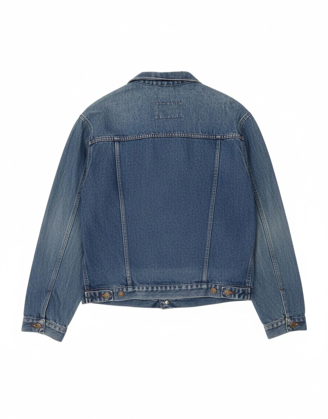 CARRERA Mens Denim Jacket UK 40 Large Blue DY18