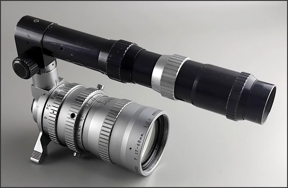Objectif  Angenieux Paris Zoom 2,2/17-68mm Type L1 avec Visée Camera 16mm - Photo 2/4