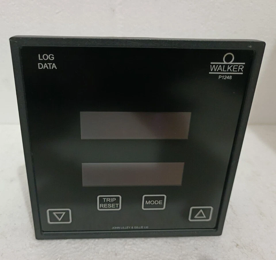 WALKER P1248 LOG SPEED DATA DISPLAY JHON LILLEY & GILLIE - Image 2 of 4