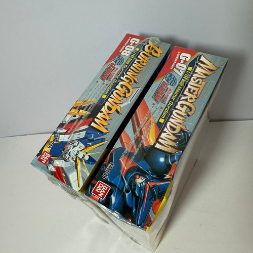 Vintage 1994 Bandai 1/144 NG G-08 Burning Gundam + Master Gundam G-Gundam Model - Picture 22 of 22