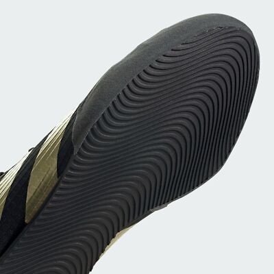 adidas boxing boots black and gold