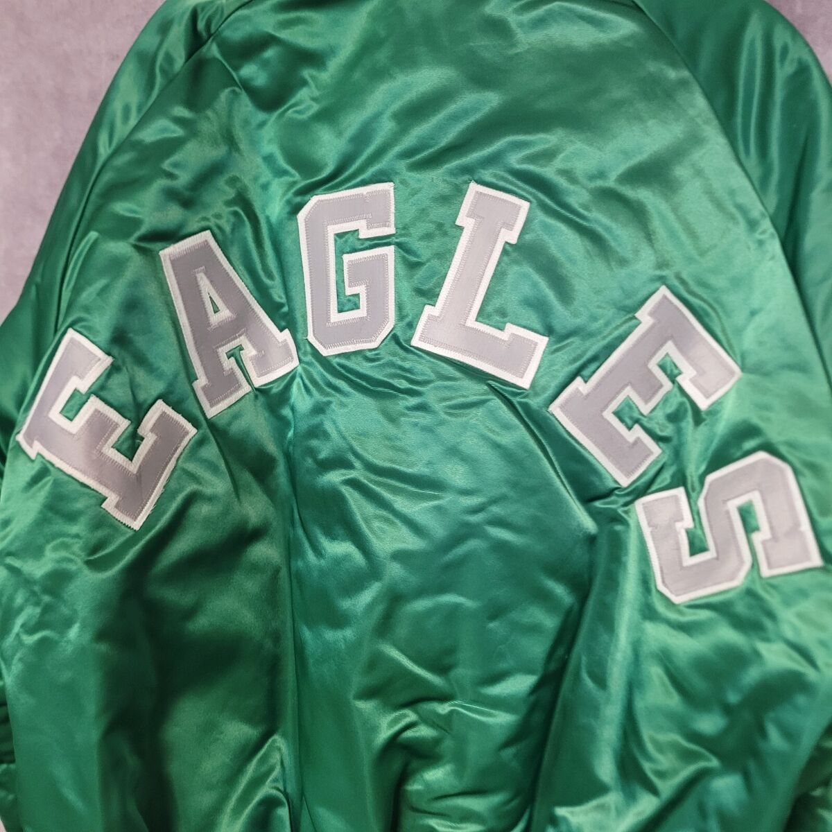 Vintage 80s Chalk Line Philadelphia Eagles Spellout Kelly Vintage 80s Chalk Line Philadelphia Eagles Spellout Kelly