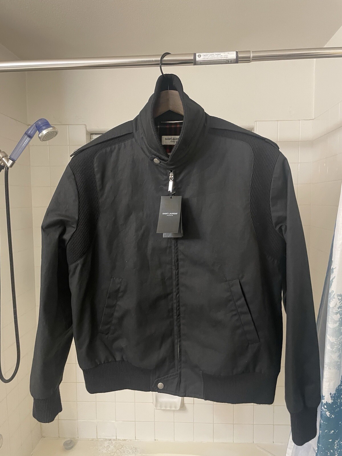 giacca bomber lana yves saint laurent 54