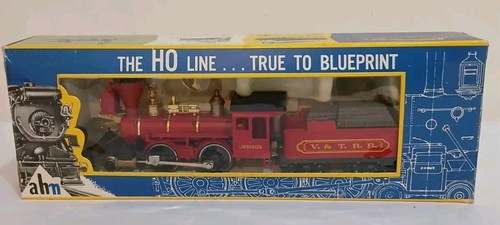 Pocher AHM 2-4-0 Bowker Rivarossi HO scale train #5072 V&T
