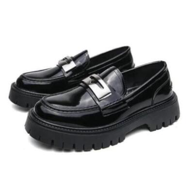 靴 jiniwu y2k black melt opium loafer 靴 jiniwu y2k black melt opium loafer jiniwu y2k black melt