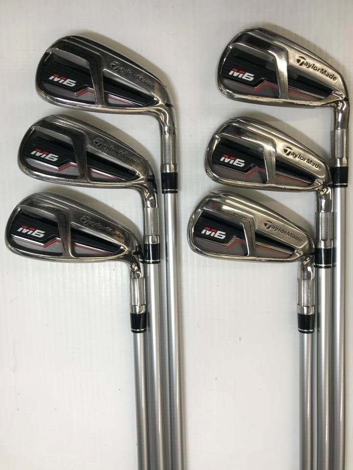 TaylorMade M6 FUBUKI flexR アイアン7本セット TaylorMade M6 FUBUKI