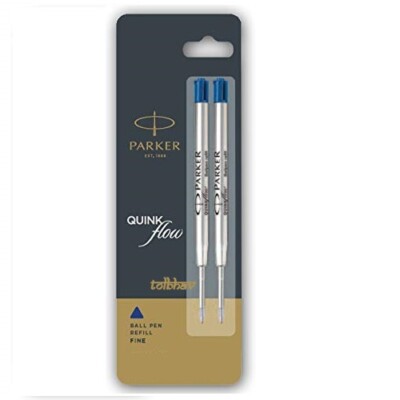 Parker Quink Flow Kugelschreibermine Nachfüllung Blau Fein New