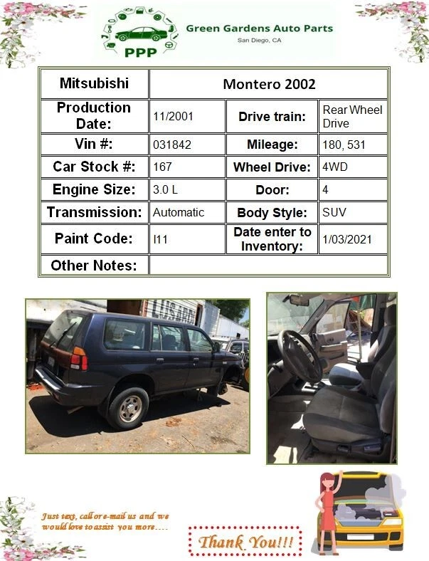 Bolsa de aire derecha MITSU MONTERO SPORT 1997-2004 tablero lado del pasajero Air SRS fabricante de equipos originales Foto 2 de 4