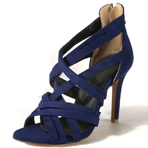 Large Size Gladiator Sandals Women Shoes High Heels Sandals Open Toe Shoes