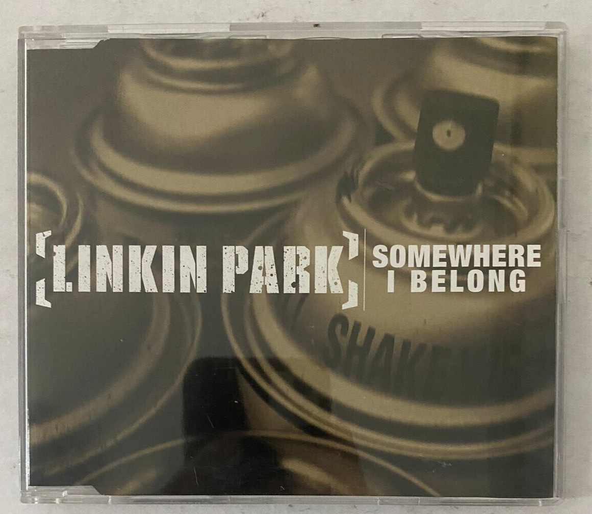 LINKIN PARK - SOMEWHERE I BELONG - 2003 RARE AUSTRALIAN CD SINGLE