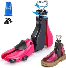 Shoe Stretcher Men Women, 4-Way Boot Stretcher Stretch Width & Length Leather