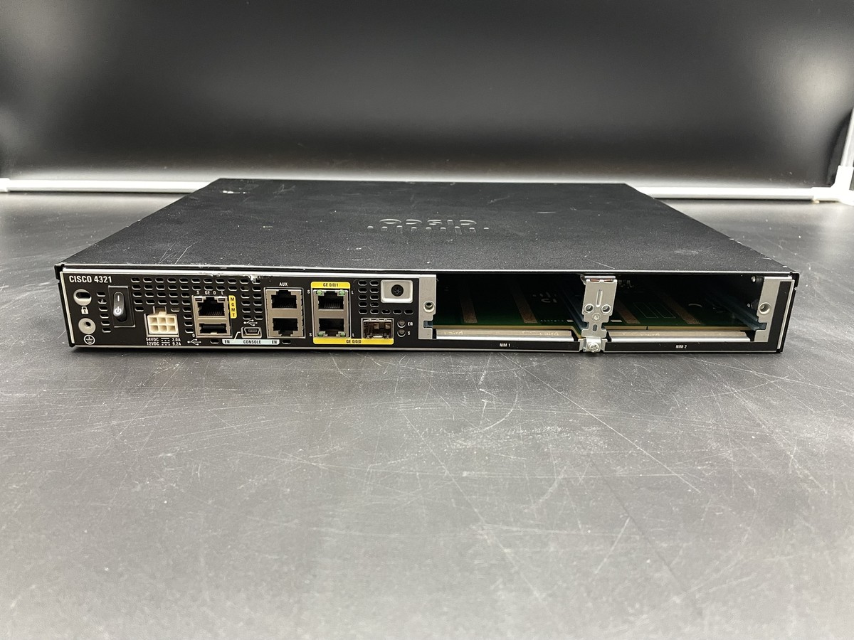 Cisco 4321 Series Router, ISR4321-AX/K9 | eBay