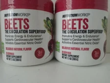 (2 Pack)NutritionWorks Beets The Circulation Superfood Dietary Supplement Powder