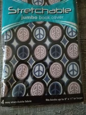 KITTRICH - Stretchable Fabric Book Covers Jumbo Size - 8'x10' or larger