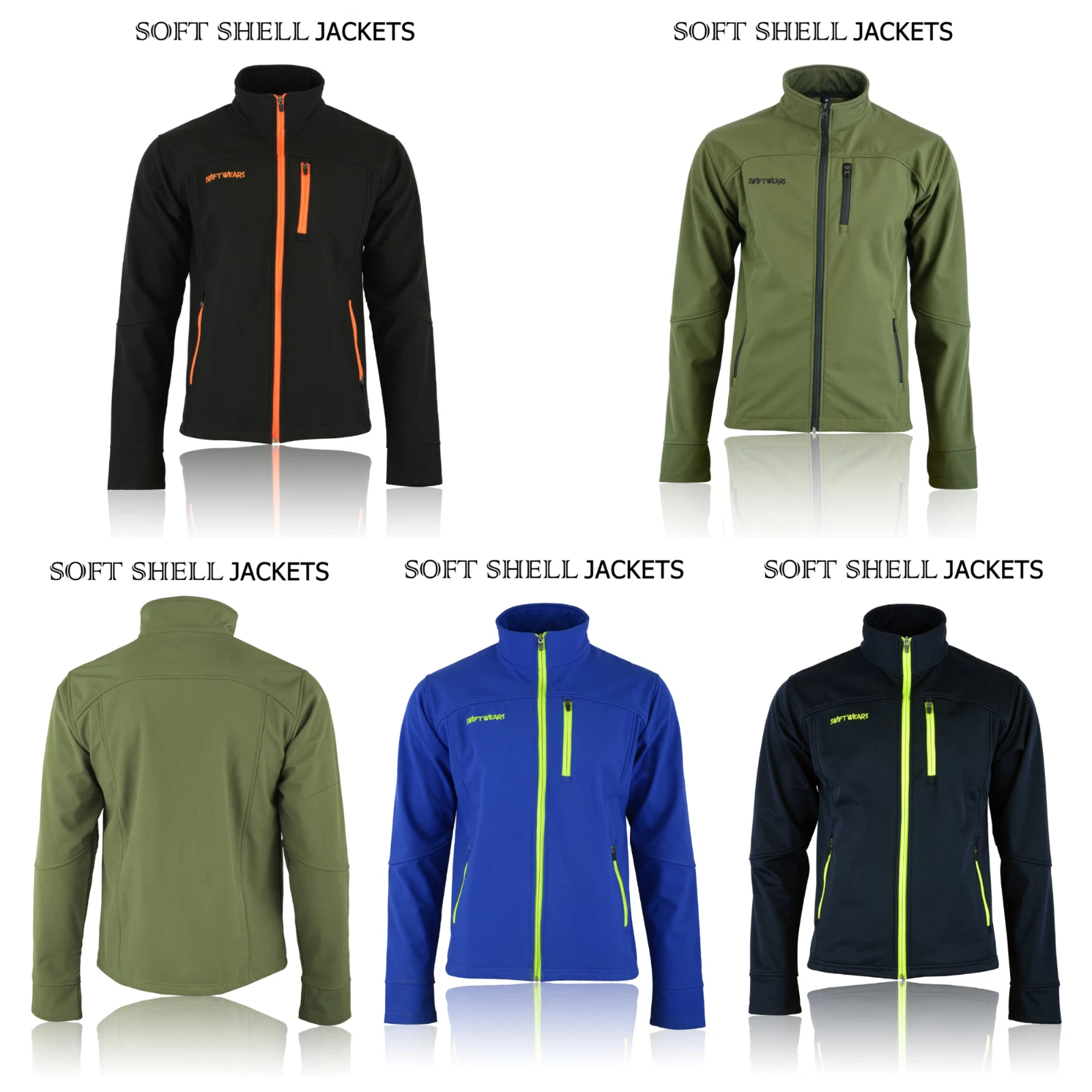 Work Soft Shell Outdoor Waterproof Windproof Work Thermal Fleece Lined jacket UK
Opens in a new wind