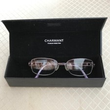 Vintage Charmant Titanium Perfection Eyeglasses w/Black Case Women Lavender