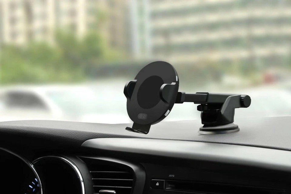 Fast Wireless Charger (infrared Sensor) Car Automatic Smartphone Grip & open - Image 4 of 4