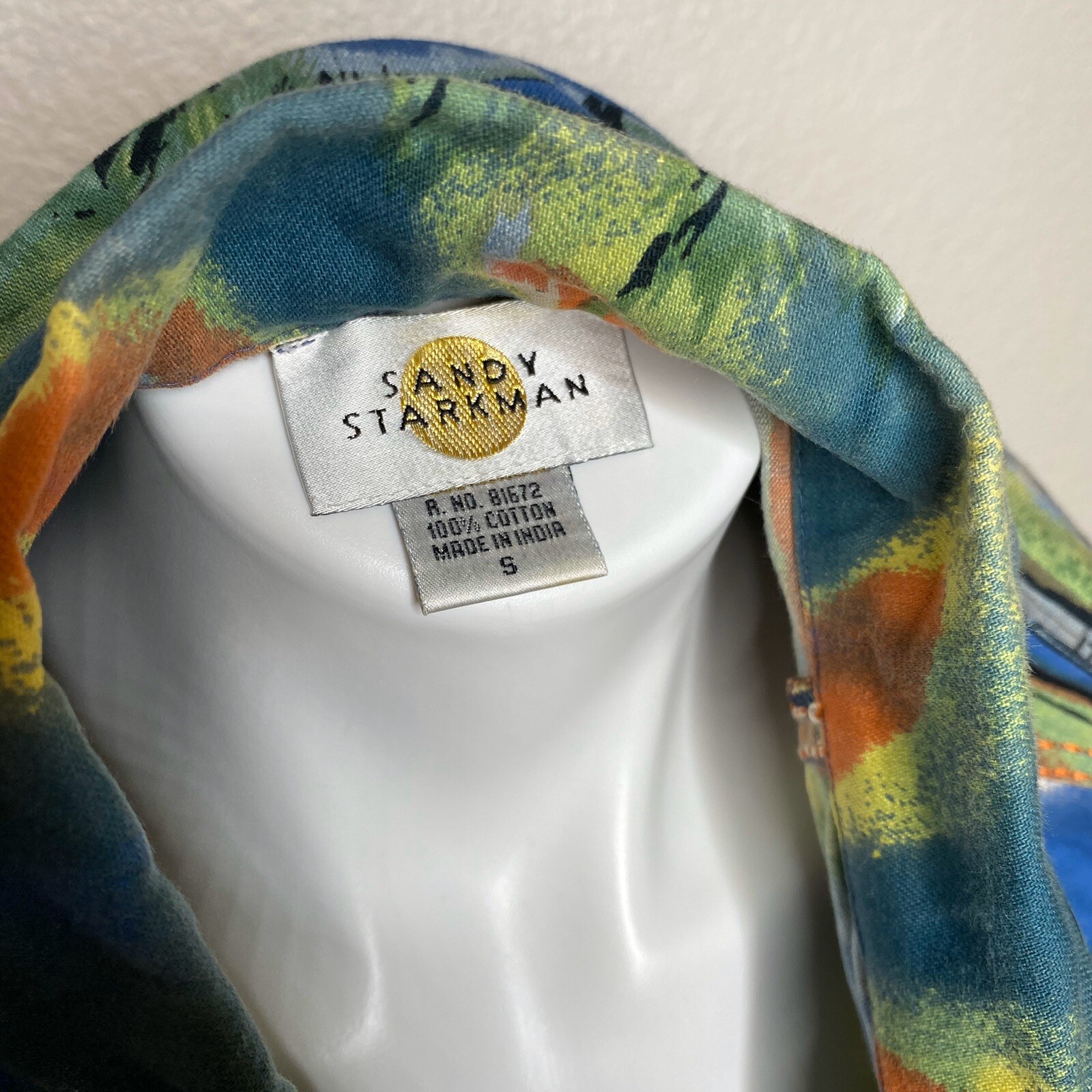 SANDY STARKMAN Small Jacket Multicolor California… - image 12