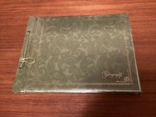 Vintage Springfield Photo Album 14" x 11" Green Paisley Factory Sealed 30 pgs