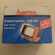 HAMA Slide Viewer DB54 35mm Slides 3x Magnification Battery Powered Projector