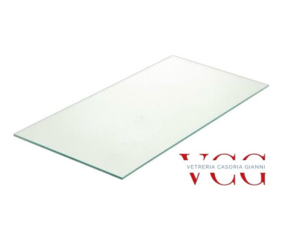 Ripiano In Vetro Per Frigorifero - 58,5 Cm X 40 Cm, Spessore 4mm, Trasparente (Vetro Float)