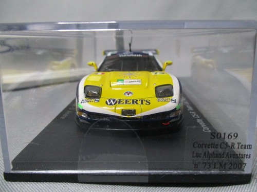 Y352 SPARK CORVETTE C5-R 73 24H MANS EUROFLASH BLANCHEMAIN VOSSE ANDRE 2007 1/43 - Imagen 8 de 10