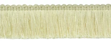 Ivory / Ecru 1.75" Brush Fringe Trim [5 Yards]
